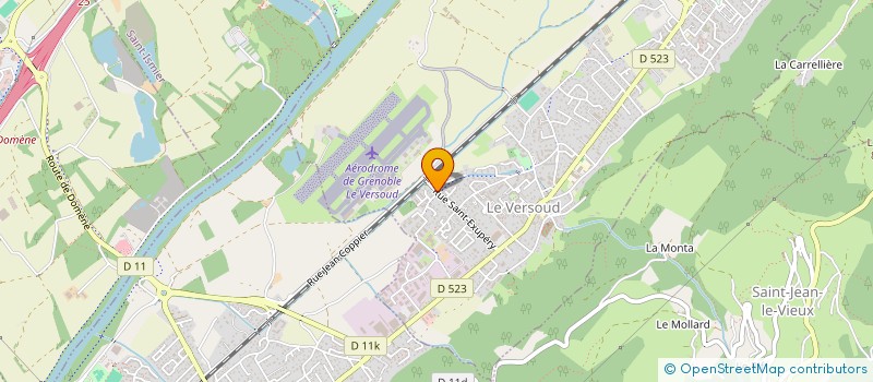 localisation de l'entreprise SCI LES GEANTS  LE VERSOUD