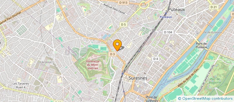 localisation de l'entreprise SCI LES GEKOS à SURESNES