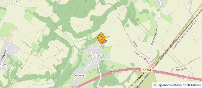 localisation de l'entreprise SCI LES GELINIERES 1 à BELIGNEUX