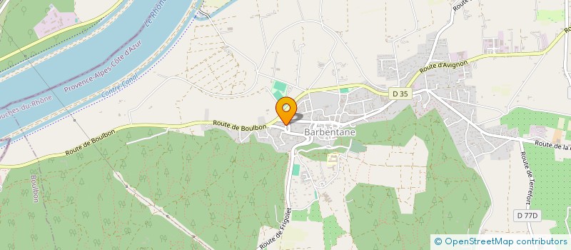 localisation de l'entreprise SCI LES GEMEAUX  BARBENTANE