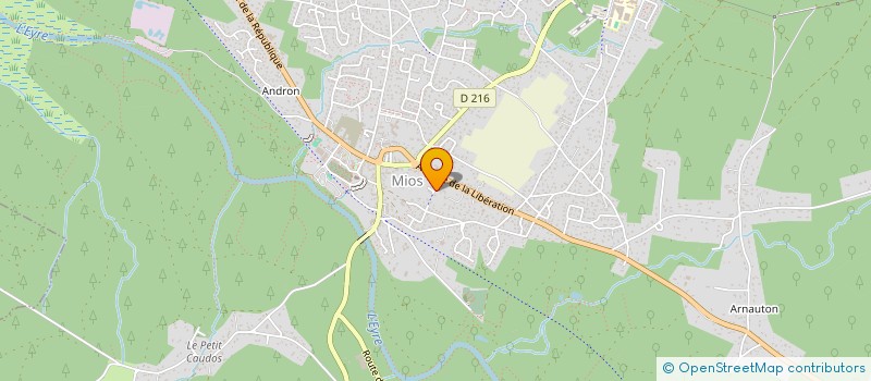 localisation de l'entreprise SCI LES GEMMEURS  MIOS