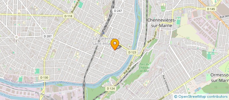 localisation de l'entreprise SCI LES GENETAIS à SAINT-MAUR-DES-FOSSES