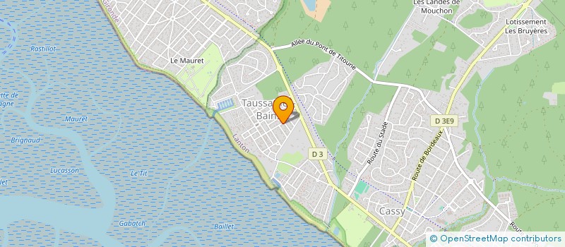 localisation de l'entreprise SCI LES GENETS  LANTON