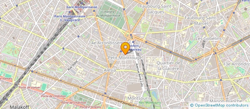 localisation de l'entreprise SCI LES GENETS  PARIS