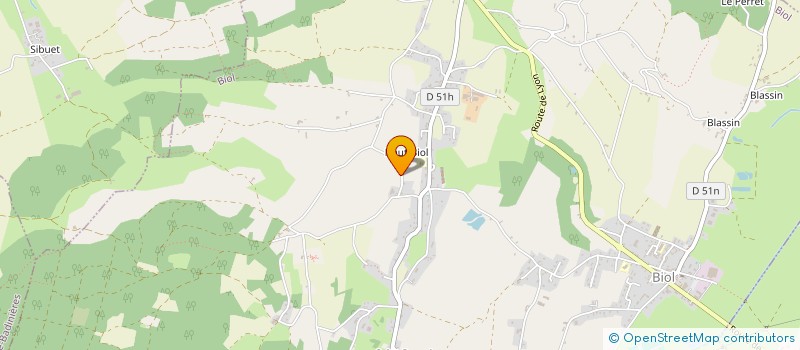 localisation de l'entreprise SCI LES GENETS  LE GRAND-LEMPS