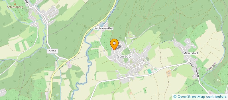 localisation de l'entreprise SCI LES GENETS  GRSDORF