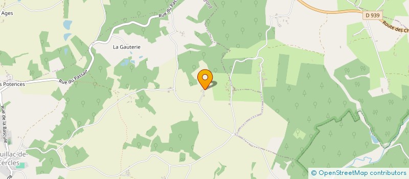 localisation de l'entreprise SCI LES GENETS  MAREUIL EN PERIGORD