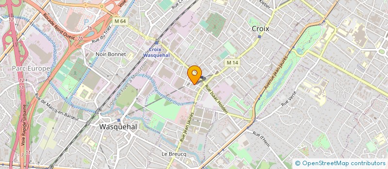 localisation de l'entreprise SCI LES GENETS à CROIX