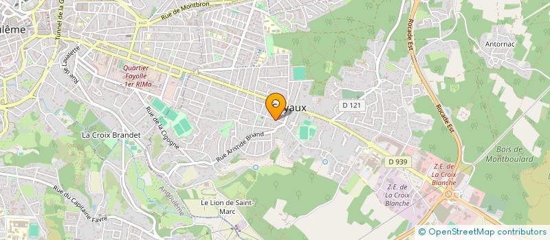 localisation de l'entreprise SCI LES GENETS  SOYAUX