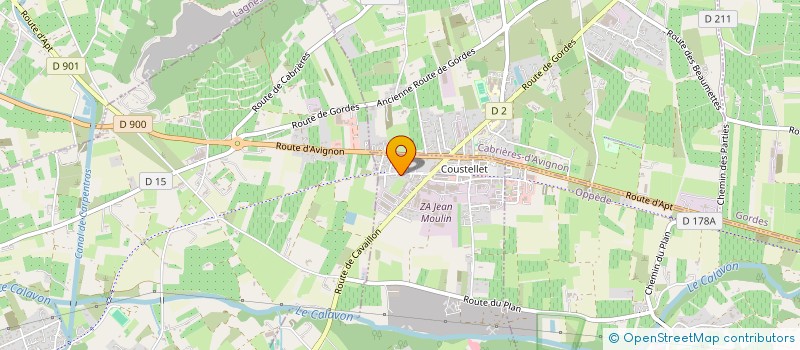 localisation de l'entreprise SCI LES GENETS D'ABJ  MAUBEC