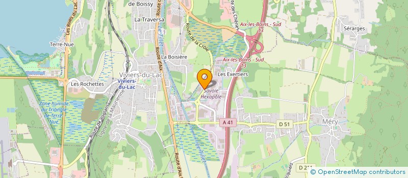 localisation de l'entreprise SCI LES GIROLLES DU CHATEAU  MERY