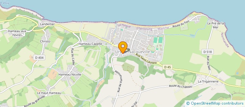 localisation de l'entreprise SCI LES GITES DE LA PRESQU'ILE  LA HAGUE