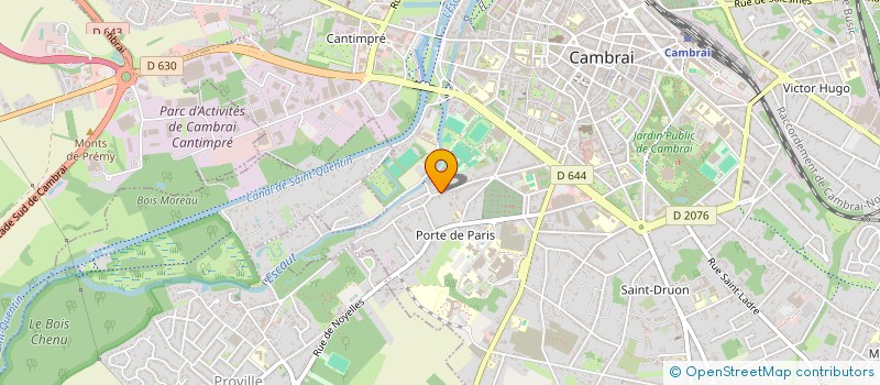 localisation de l'entreprise SCI LES GLAIEULS à CAMBRAI