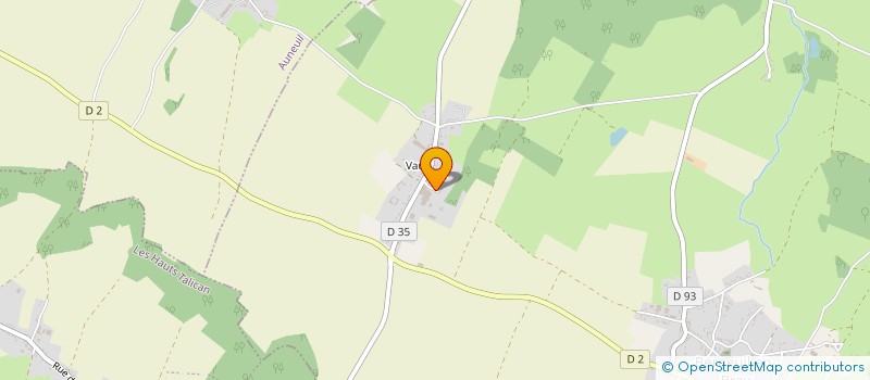 localisation de l'entreprise SCI LES GLORIETTES  BERNEUIL-EN-BRAY