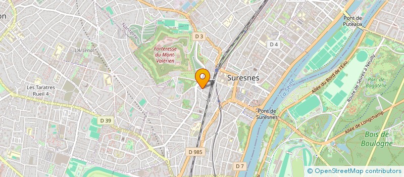 localisation de l'entreprise SCI LES GLORIETTES à SURESNES