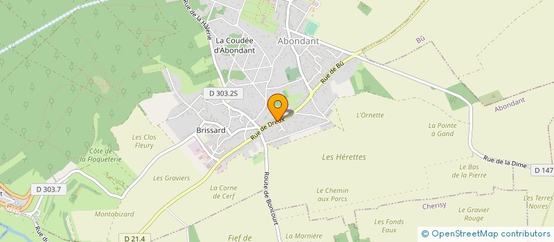 localisation de l'entreprise SCI LES GLYCINES à BU