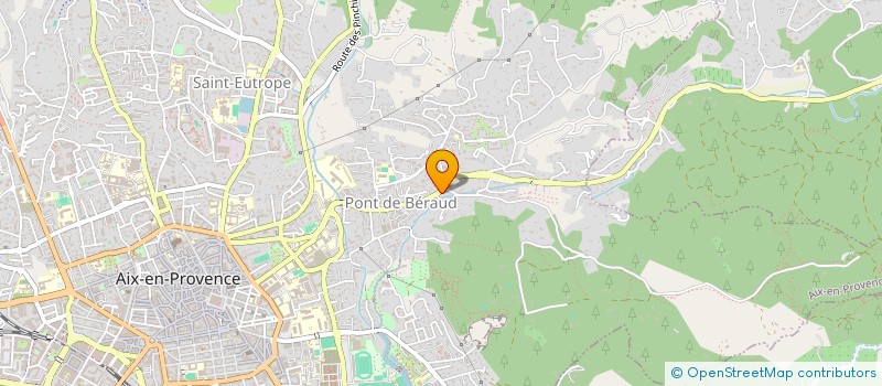 localisation de l'entreprise SCI LES GLYCINES à AIX-EN-PROVENCE