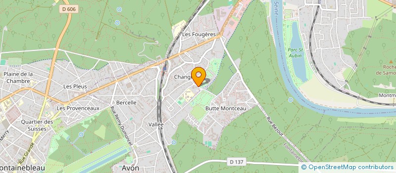localisation de l'entreprise SCI LES GLYCINES à AVON