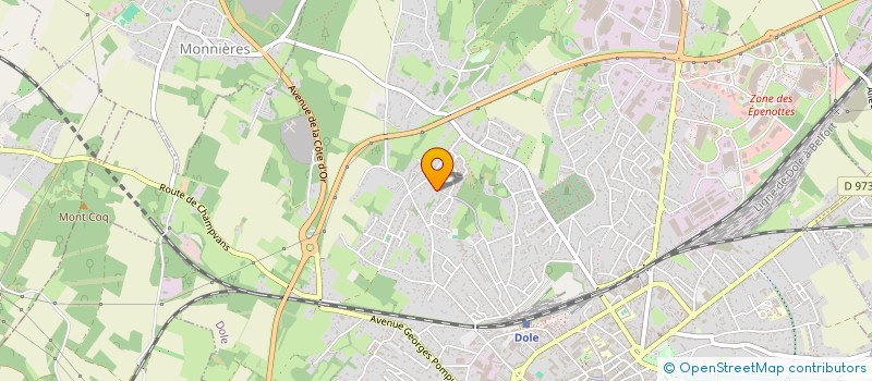 localisation de l'entreprise SCI LES GLYCINES  FOUCHERANS