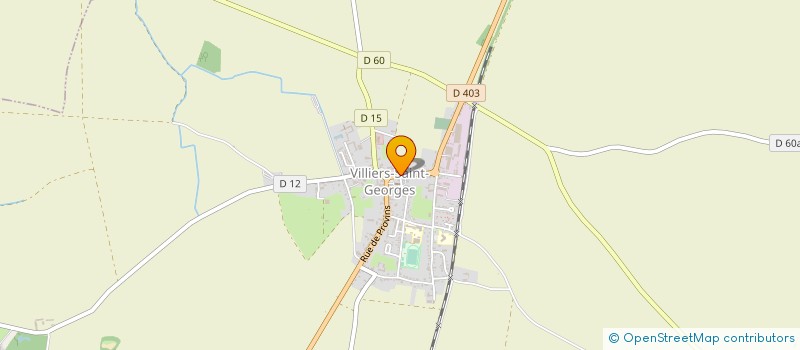 localisation de l'entreprise SCI LES GLYCINES  VILLIERS-SAINT-GEORGES