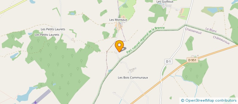 localisation de l'entreprise SCI LES GLYCINES à LA PEROUILLE