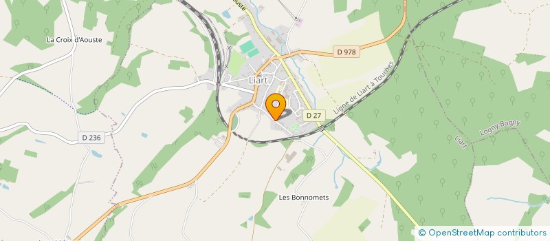 localisation de l'entreprise SCI LES GOBINS  LIART