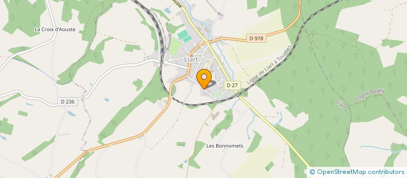 localisation de l'entreprise SCI LES GOBINS  LIART