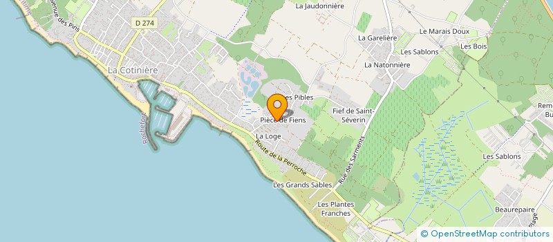 localisation de l'entreprise SCI LES GOELANDS à SAINT-PIERRE-D OLERON