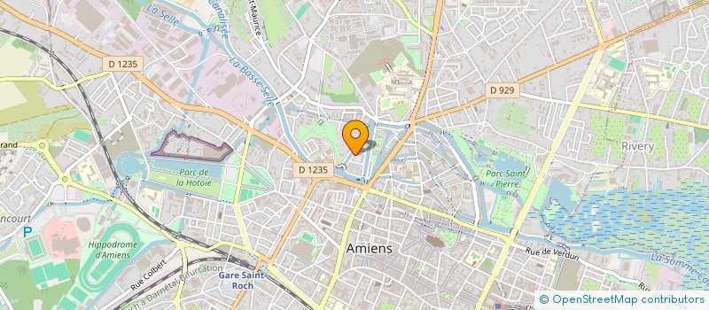 localisation de l'entreprise SCI LES GOELANDS  AMIENS