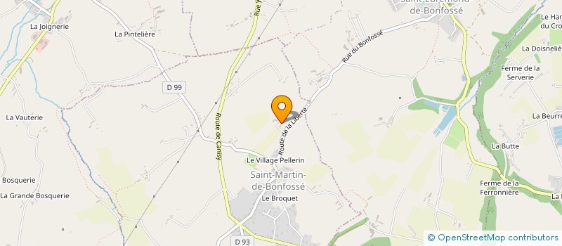 localisation de l'entreprise SCI LES GOMES  SAINT-MARTIN-DE-BONFOSSE