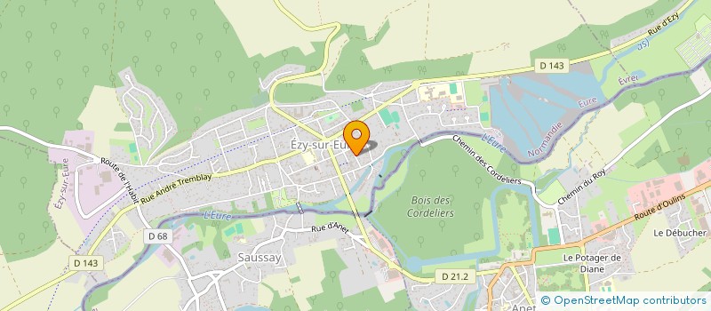 localisation de l'entreprise SCI LES GONES  EZY SUR EURE