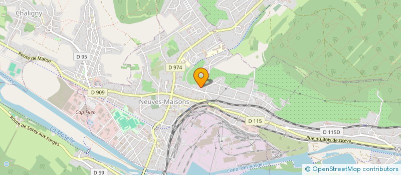 localisation de l'entreprise SCI LES GOUDES  NEUVES-MAISONS