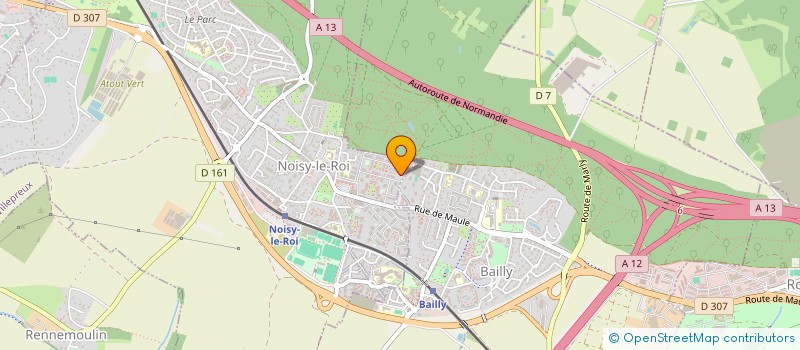 localisation de l'entreprise SCI LES GOUGINS à NOISY-LE-ROI