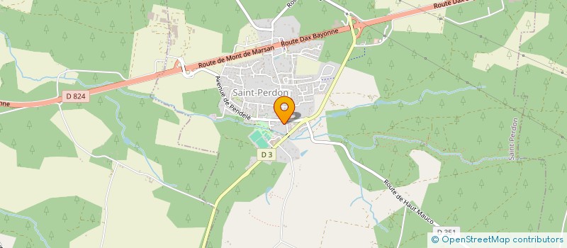 localisation de l'entreprise SCI LES GOURMETS  SAINT MARTIN D'ONEY