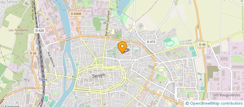 localisation de l'entreprise SCI LES GRAHUCHES  SENS
