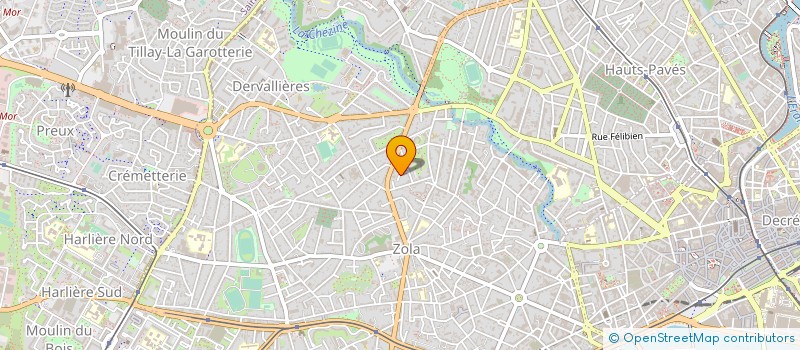 localisation de l'entreprise SCI LES GRANDES BOSSES à NANTES