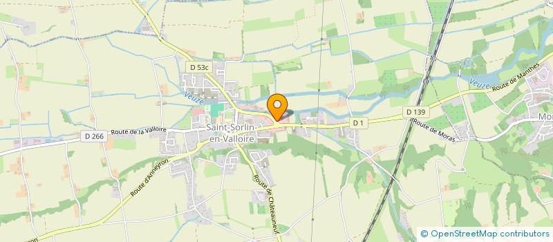 localisation de l'entreprise SCI LES GRANDES EPINES BENITES  SAINT-SORLIN-EN-VALLOIRE