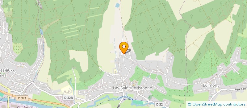 localisation de l'entreprise SCI LES GRANDES VIGNES  LAY-SAINT-CHRISTOPHE