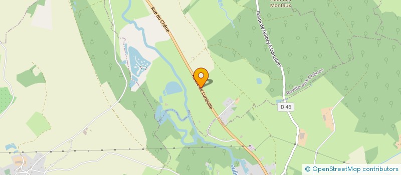 localisation de l'entreprise SCI LES GRANDS ACACIAS  ROVILLE-AUX-CHENES