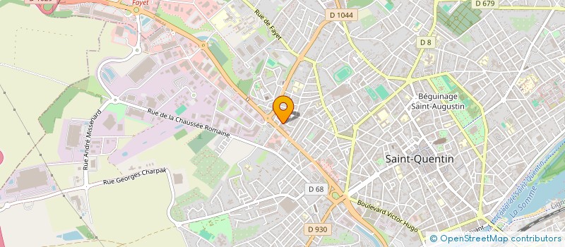 localisation de l'entreprise SCI LES GRANDS AUMES à SAINT-QUENTIN