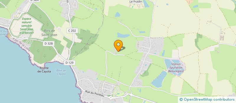 localisation de l'entreprise SCI LES GRANDS CAILLOUX  TALMONT-SAINT-HILAIRE