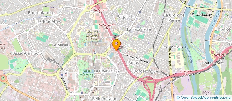 localisation de l'entreprise SCI LES GRANDS CEDRES à TOULOUSE