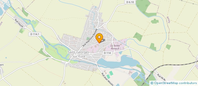 localisation de l'entreprise SCI LES GRANDS CHAMPS à SAINT-GEORGES-SUR-EURE