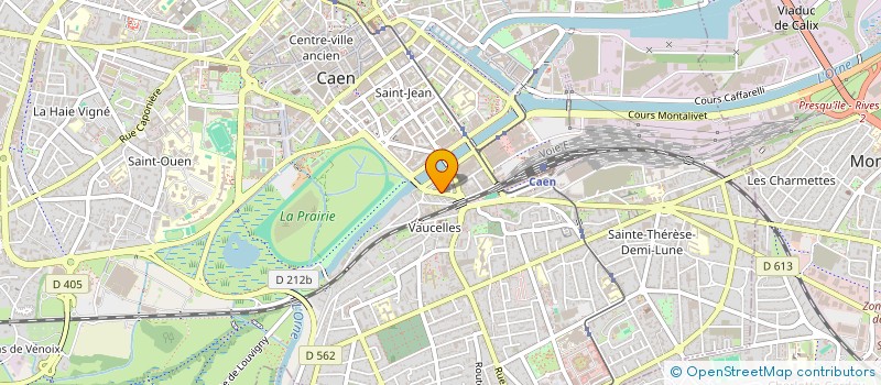 localisation de l'entreprise SCI LES GRANDS GARCONS à CAEN