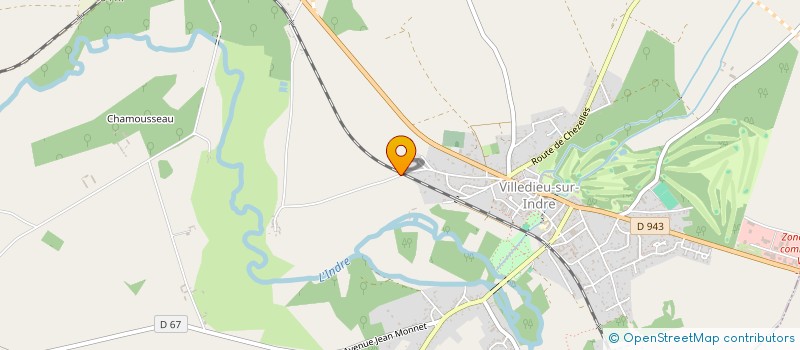 localisation de l'entreprise SCI LES GRANDS PINS à VILLEDIEU-SUR-INDRE