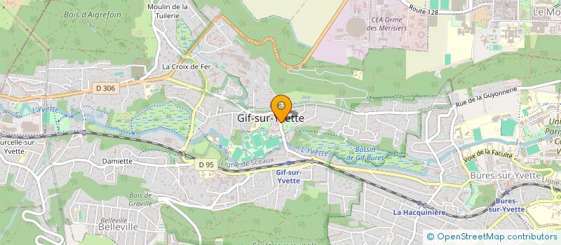 localisation de l'entreprise SCI LES GRANDS PRES à GIF-SUR-YVETTE