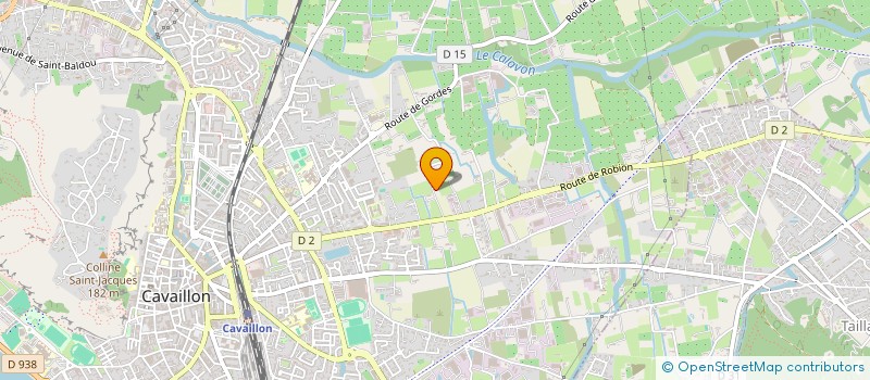 localisation de l'entreprise SCI LES GRANDS PRES  CAVAILLON