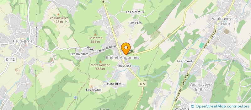 localisation de l'entreprise SCI LES GRANGES  BRIE-ET-ANGONNES