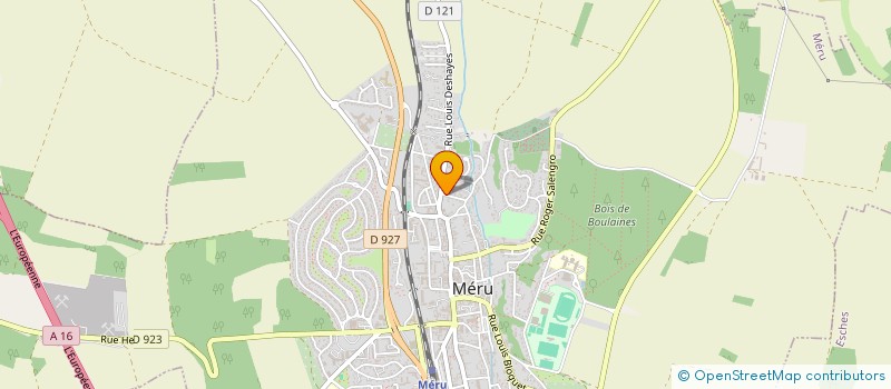 localisation de l'entreprise SCI LES GRANGES  MERU