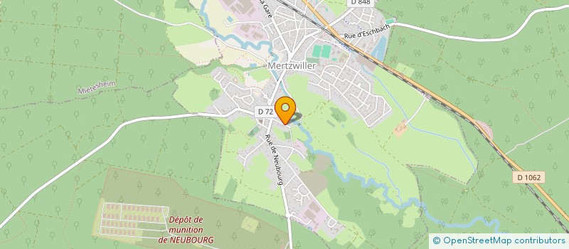 localisation de l'entreprise SCI LES GRANGES  MERTZWILLER